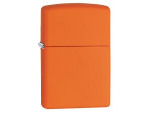 Зажигалка ZIPPO Classic с покрытием Orange Matte, латунь/сталь, оранжевая, матовая, 38x13x57 мм